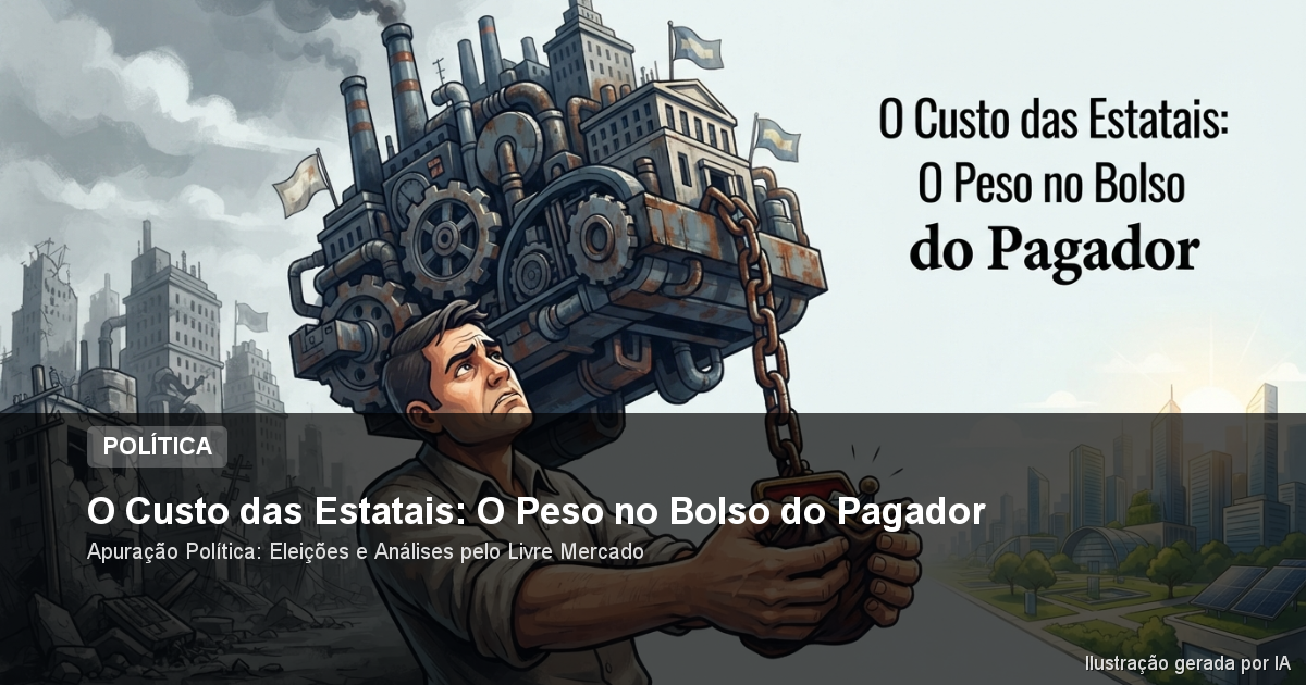 O Custo das Estatais: O Peso no Bolso do Pagador