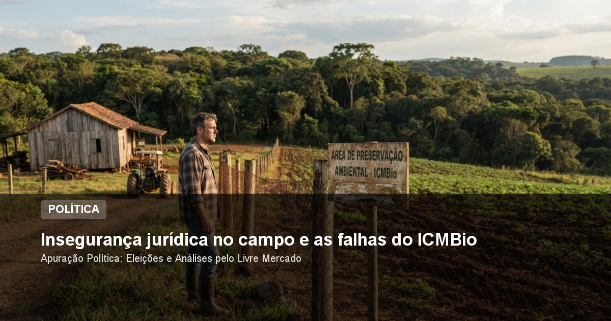 Insegurança jurídica no campo e as falhas do ICMBio