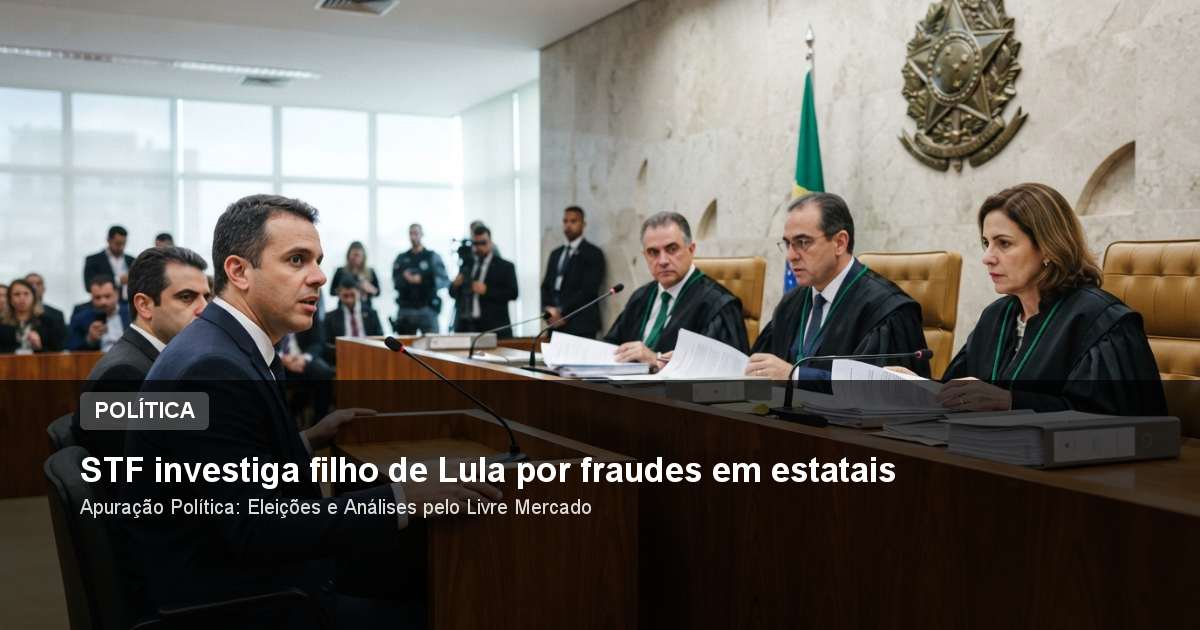 STF investiga filho de Lula por fraudes em estatais
